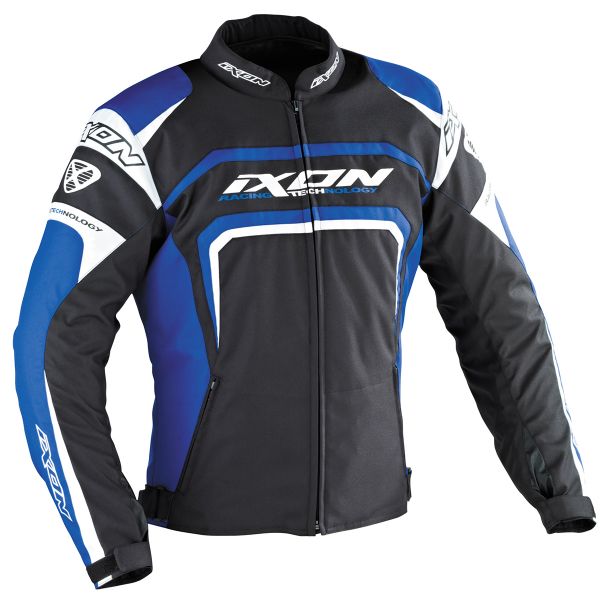 Motorcycle Jackets Ixon Eager Black White Blue