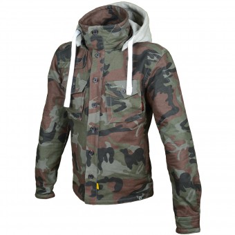 Motorcycle Jackets Booster Hoodie Kevlar Hunt Camo
