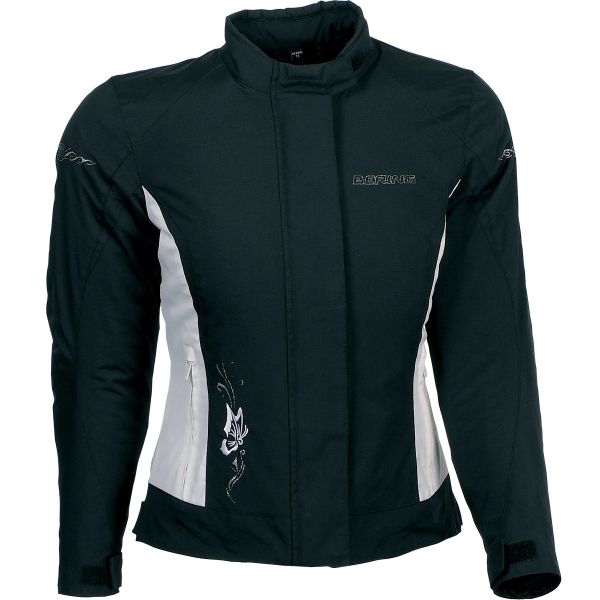Motorcycle Jackets Bering Lady Laurene Black White
