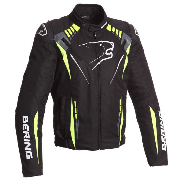 Motorcycle Jackets Bering Primo-R Black Fluo