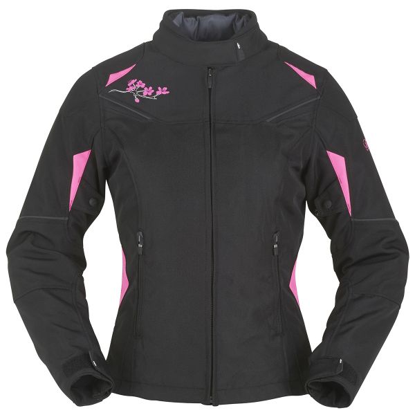 Motorcycle Jackets Furygan Seven Evo Black Pink