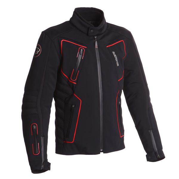 Motorcycle Coats Bering Skan Black Red