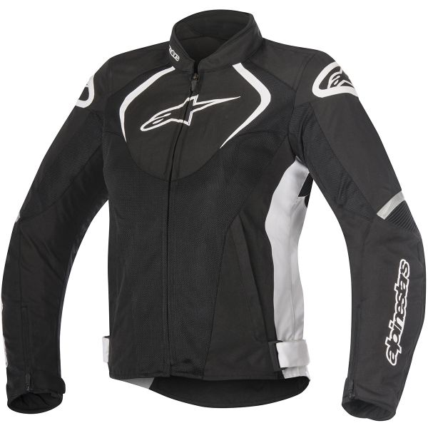 Motorcycle Jackets Alpinestars Stella T-Jaws V2 Air Black White