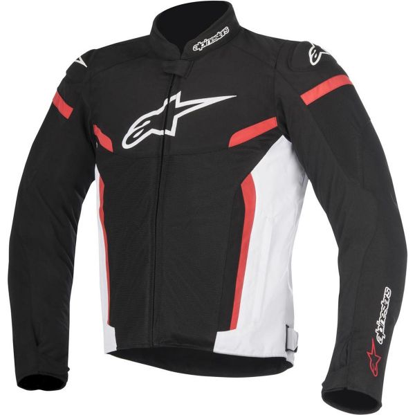 Motorcycle Jackets Alpinestars T-GP Plus R V2 Air Black White Red