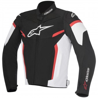 Motorcycle Jackets Alpinestars T-GP Plus R V2 Black White Red