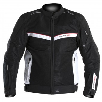Motorcycle Jackets V'Quattro VE-51 Black White Red
