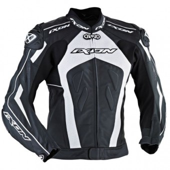Motorcycle Jackets Ixon Addict Air Black White