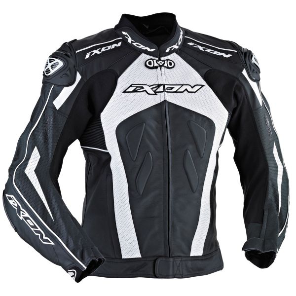 Motorcycle Jackets Ixon Addict Air Black White