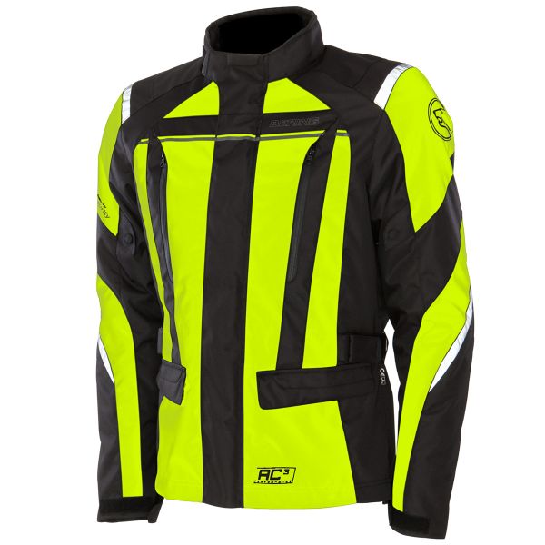 Motorcycle Coats Bering Akkor Evo Yellow Fluo