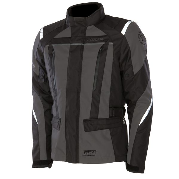 Motorcycle Coats Bering Akkor Evo Black Grey