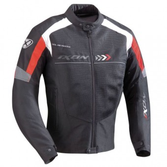 Motorcycle Jackets Ixon Alloy Black Red