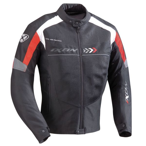Motorcycle Jackets Ixon Alloy Black Red