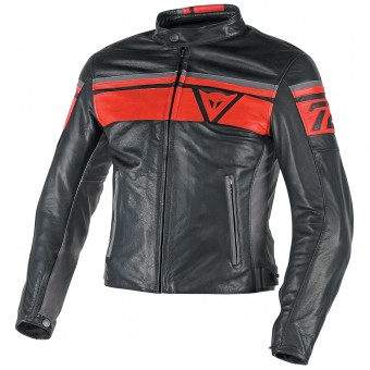 Motorcycle Jackets Dainese Blackjack Black Red