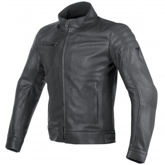 Motorcycle Jackets Dainese Bryan Leather Black