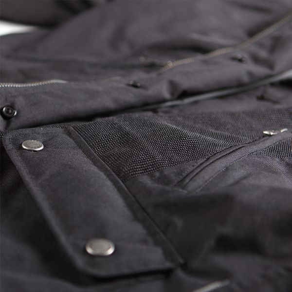 Helstons Eddy Mesh Black