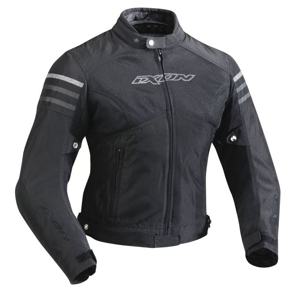 Motorcycle Jackets Ixon Electra Black Silver