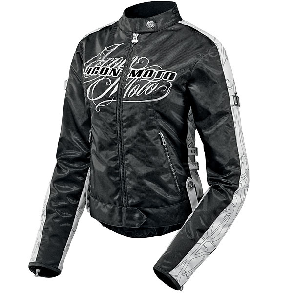 Motorcycle Jackets ICON Hella Street Angel Black