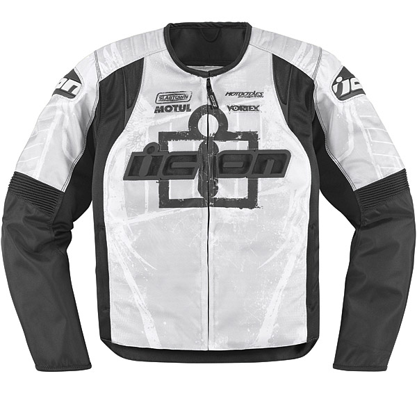 Motorcycle Jackets ICON Overlord Type 1 White