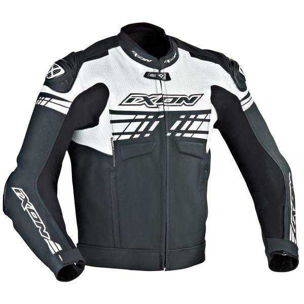 Motorcycle Jackets Ixon Exocet Black White