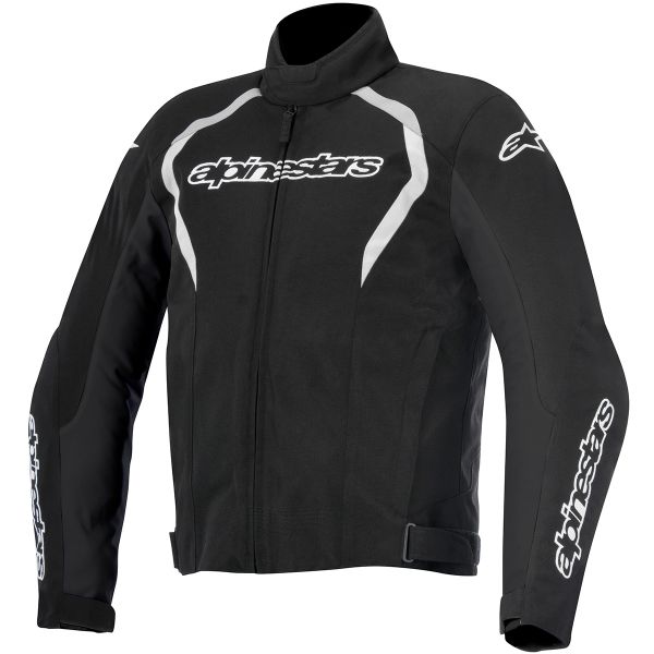 Motorcycle Jackets Alpinestars Fastback WP Black White