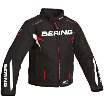 Motorcycle Jackets Bering Fizio Kid Black White Red