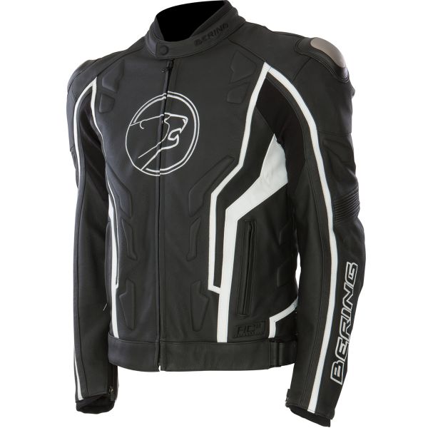 Motorcycle Jackets Bering Flash Black White