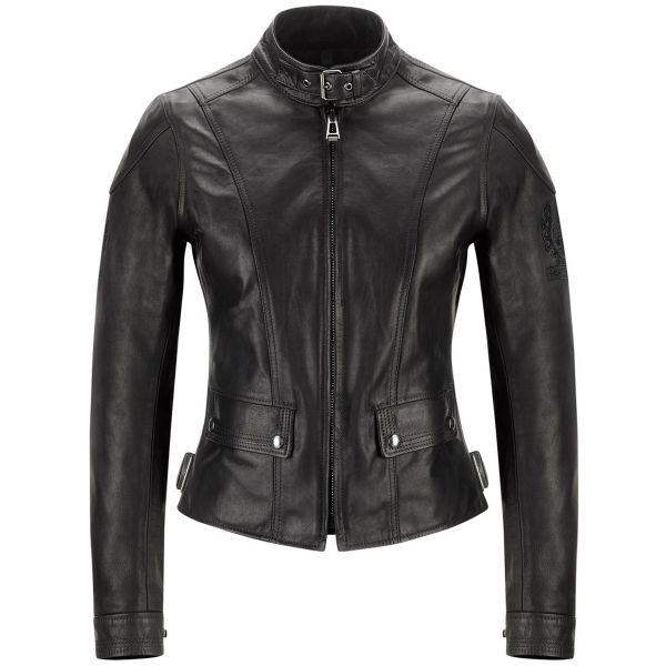 Motorcycle Jackets Belstaff Fordwater Lady Black