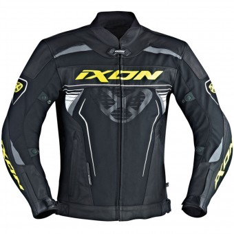 Motorcycle Jackets Ixon Frantic Black White Yellow