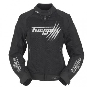 Motorcycle Jackets Furygan Genesis Claw Vented Lady Black White