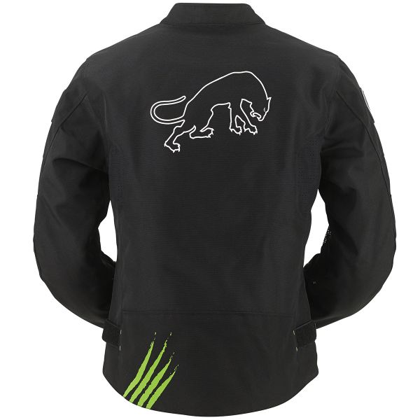 Furygan Genesis Claw Vented Black White Green
