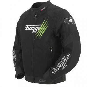 Furygan Genesis Claw Vented Black White Green