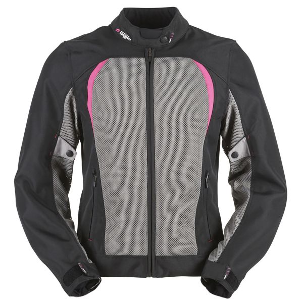 Motorcycle Jackets Furygan Genesis Mistral Lady Evo Black Pink