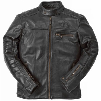 Motorcycle Jackets Ride & Sons Getaway Cow Skin Black