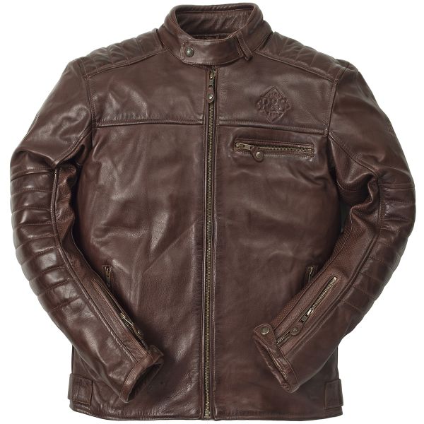 Motorcycle Jackets Ride & Sons Getaway Cow Skin Brown