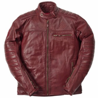 Motorcycle Jackets Ride & Sons Getaway Cow Skin Oxbood