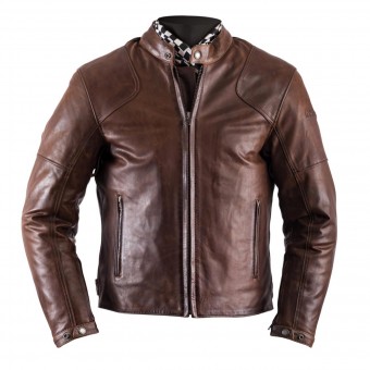 Motorcycle Jackets Helstons Heat Leather Antik Brown