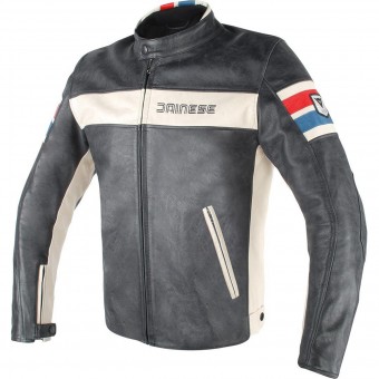 Motorcycle Jackets Dainese HF D1 Black Ice Red Blue