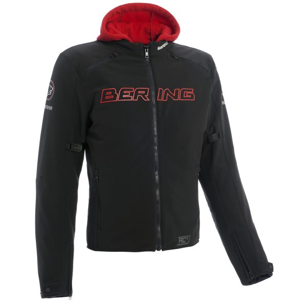 Motorcycle Jackets Bering Jaap Black Red