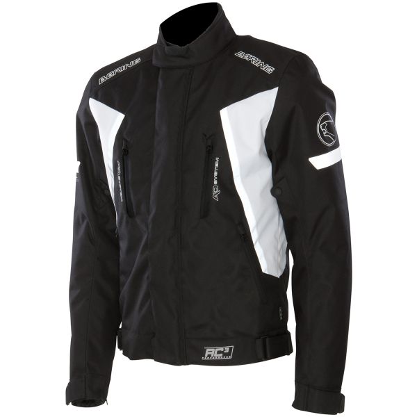 Motorcycle Jackets Bering Katana Black White