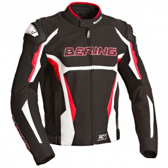 Motorcycle Jackets Bering Kingston Evo-R Black White Red