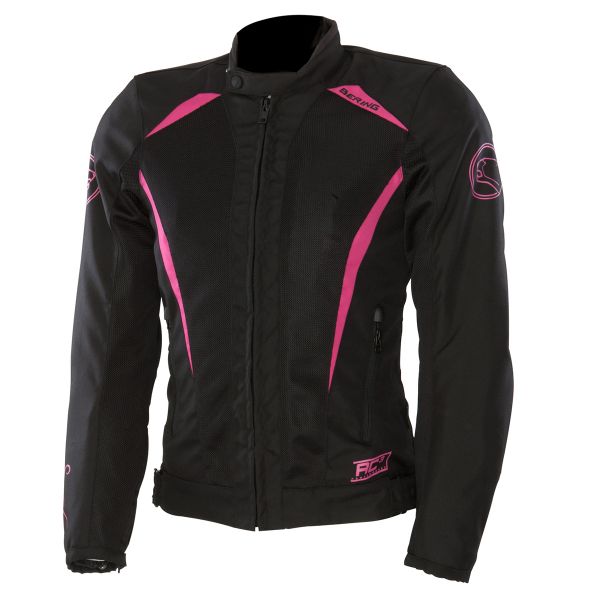 Motorcycle Jackets Bering Lady Keers Black Mauve