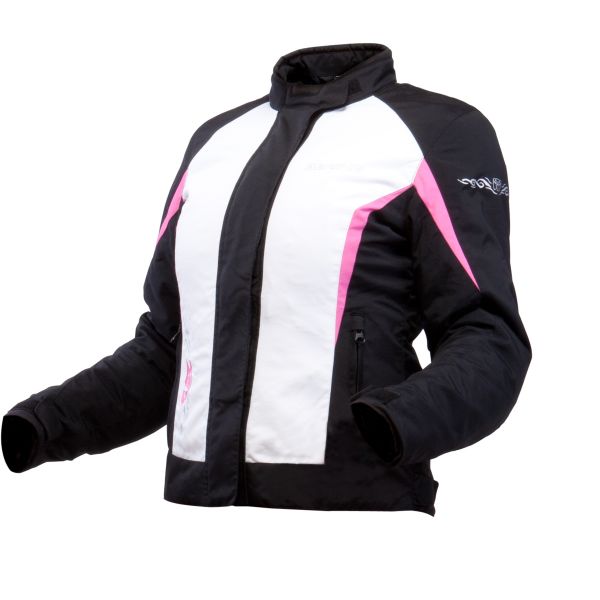 Motorcycle Jackets Bering Lady Laurene Black Fushia
