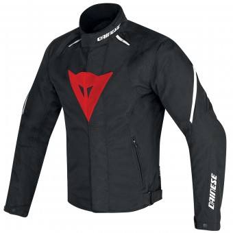 Motorcycle Jackets Dainese Laguna Seca D1 D-Dry Black Red White