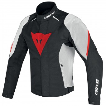 Motorcycle Jackets Dainese Laguna Seca D1 D-Dry Black White Red