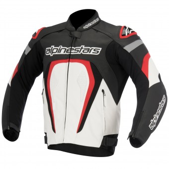 Motorcycle Jackets Alpinestars Motegi Black White Red