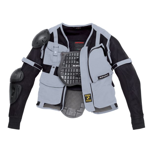 Motorcycle Jackets Spidi Multitech Armor Grey