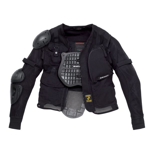 Motorcycle Jackets Spidi Multitech Armor Black