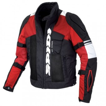 Motorcycle Jackets Spidi Netrace Black Red