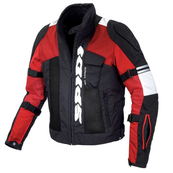 Motorcycle Jackets Spidi Netrace Black Red