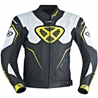 Motorcycle Jackets Ixon Orcus Black White Yellow